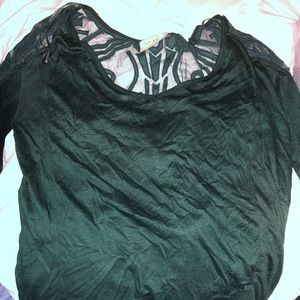 Free people mesh long sleeve